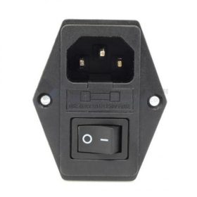 Napájacia zásuvka s vypínačom a poistkou 220V 15A