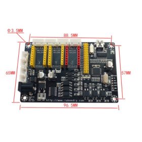   CNC 3 axis stepper motor controller + 3pcs A4988 motor driver