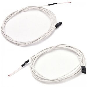 Termistor NTC B3950 100K 1m s konektor (2pin 2.54mm)