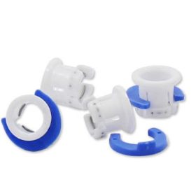   Ultimaker White Bowden Tube/Pipe Coupling Clip Set Fixed 6mm Tube