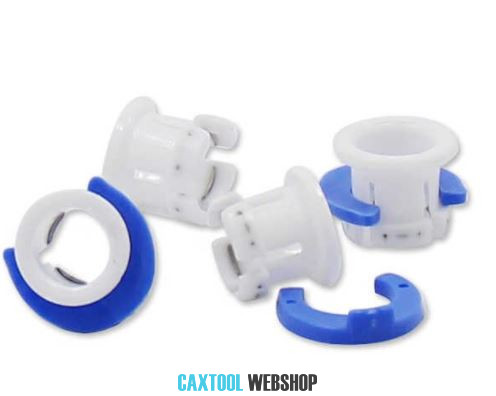 Ultimaker White Bowden Tube/Pipe Coupling Clip Set Fixed 6mm Tube