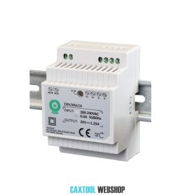MW Power DIN30W24 napájanie na DIN lištu 30W 24V 1.25A