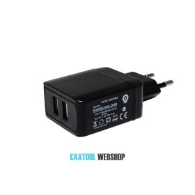 MW Power AC/DC adaptér POSB05210A-2USB 10.5W 5V 2.1A