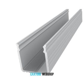   GLALU hliníkový profil LED na povrchovú montáž 16x16mm 2020mm prírodné