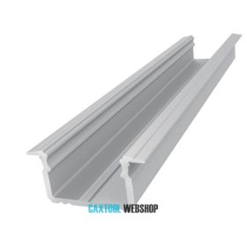   GLALU zapustený hliníkový profil LED 9x16mm 3000mm prírodné