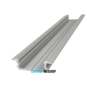   GLALU zapustený eloxovaný hliníkový profil LED 5x16mm 1000mm striebro