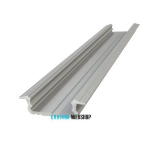   GLALU zapustený eloxovaný hliníkový profil LED 5x16mm 3000mm striebro