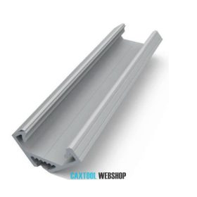   GLALU hliníkový rohový profil LED 12x12mm 3000mm prírodné