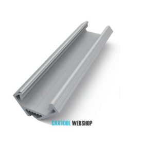   GLALU hliníkový rohový profil LED 12x12mm 1000mm prírodné