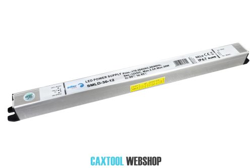 ADLER tenké LED napájací zdroj SMLD-30-12 30W 12V 2.5A