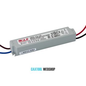 GLP plastové LED napájací zdroj GPV-12-12 12W 12V 1A