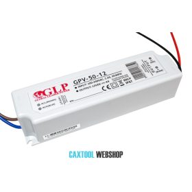 GLP plastové LED napájací zdroj GPV-50-12 50W 12V 4A