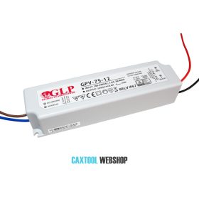 GLP plastové LED napájací zdroj GPV-75-12 75W 12V 6A