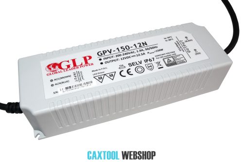 GLP plastové LED napájací zdroj GPV-150-12N 150W 12V 12.5A