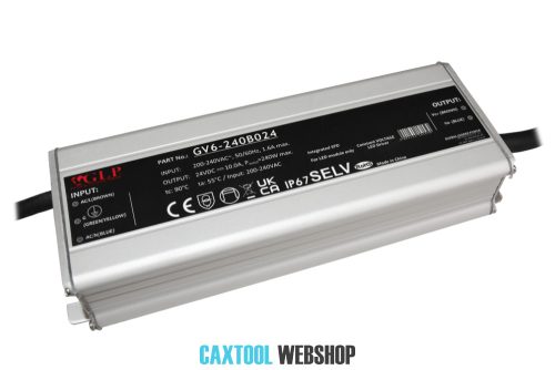 GLP LED napájací zdroj GV6-240B024 240W 24V 10A