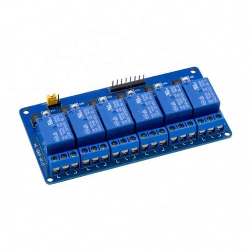 6 Channel Relay Module with light coupling 5V