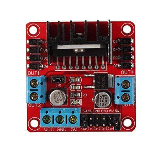 L298N Motor Driver Board Red