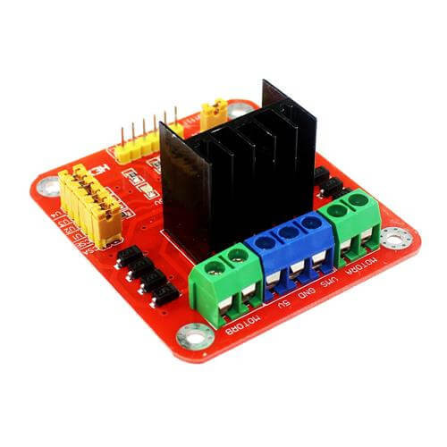 L298N Dual H Bridge DC Stepper Motor Driver Board
