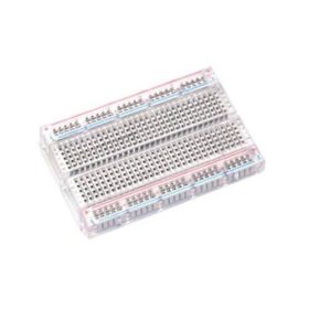 Transparent 400 Points Solderless Breadboard