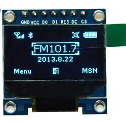 0.96" Inch Blue SPI OLED LCD Module + CSpin 7pin