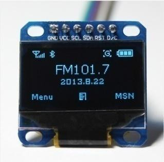 1.3" Inch Blue SPI OLED LCD Module 6pin