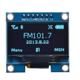 1.3" Inch Blue SPI OLED LCD Module + CSpin 7pin
