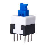 7x7mm Through Hole Self-Lock lock Push Switch