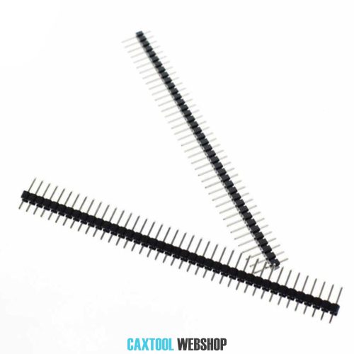 1x40pin Straight Pin Header 2.54mm Breakable (1pcs)