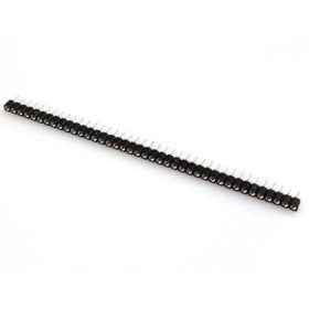40 Pin 2.54mm Single Row Round Female Pin Header (1pcs)