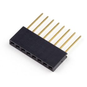 8 Pin Female 11mm tall stackable Header Connector