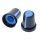 Potentiometer Knob Rotary Cap Inner 6mm External 15mm*17mm Blue