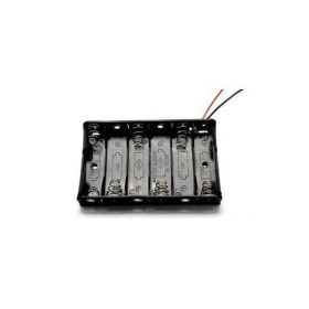 6 x AA Battery Holder Box, Without Cover