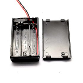 3 x AAA Battery Holder Box, With Cover/on-off