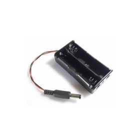 2 x 18650 Cell Box, Without Cover with DC