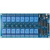 12V 16 Channel Relay Module with Light Coupling LM2576 Power Supply