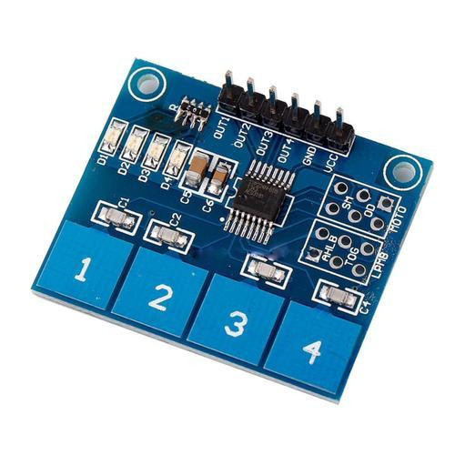 TTP224 4-way Capacitive Touch Switch Module