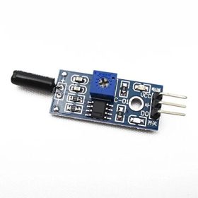 Normally open vibration sensor module