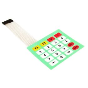 4x5 20 Key Matrix Membrane Switch Keypad