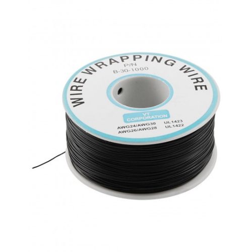 0.5mm Copper Wire OK Line 30AWG 230m Black