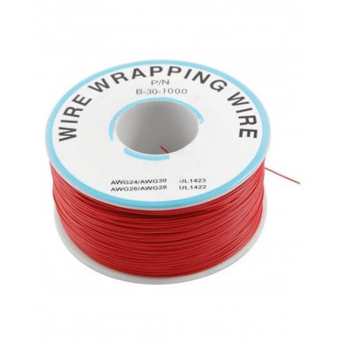 0.5mm Copper Wire OK Line 30AWG 230m Red