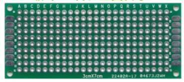 3*7 cm Universal PCB Prototype Board Double-Sided