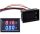 0.28inch 100V 100A Dual LED Voltmeter Ammeter Blue + Red