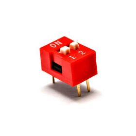 2 Pin Flat Dial switch 2.54mm