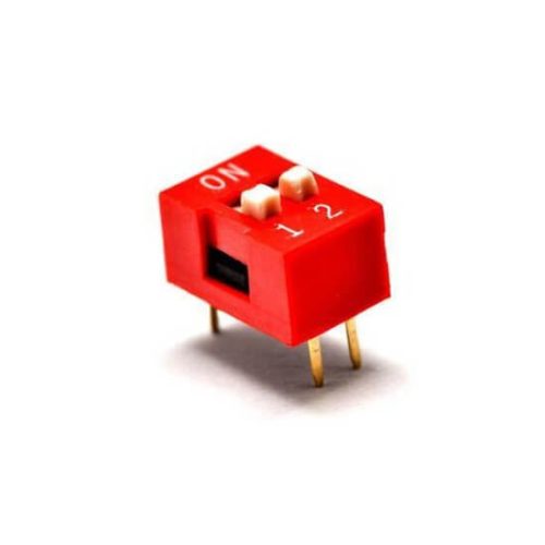 2 Pin Flat Dial switch 2.54mm