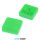 Square Cap for 12x12x7.3mm Square Tachile Switch Green