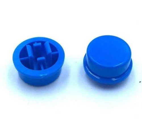 Round Cap for 6x6x7.3mm Square Tachile Switch Blue
