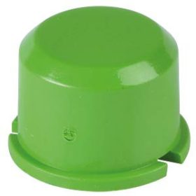 Round Cap for 6x6x7.3mm Square Tachile Switch Green