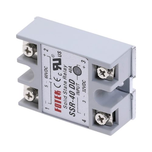 SSR-40DD Solid State Relay input 3-32VDC output 5-60VDC