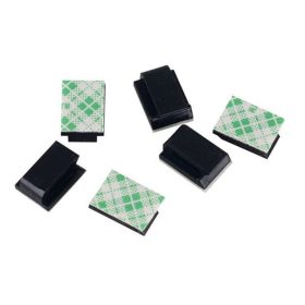 Wiring clamp with Self-Adhesive Pads black NC-912