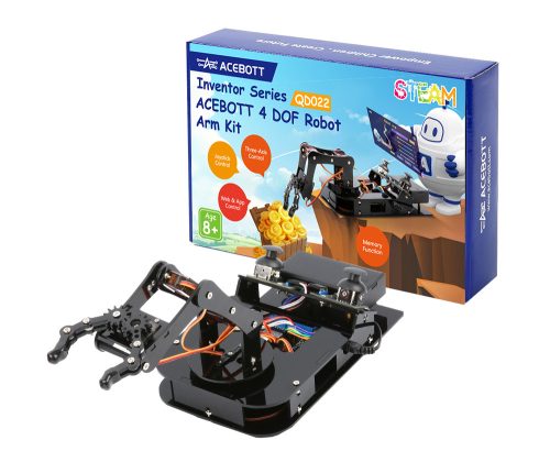 ACEBOTT QD022 ESP32 Programmable Robot Arm Kit for Arduino